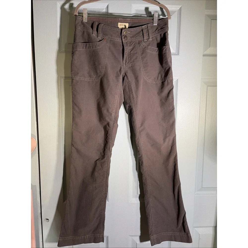 Royal Robbin's Gray Cotton/ Spandex Hiking Pants. Boot Cut. Sz 4